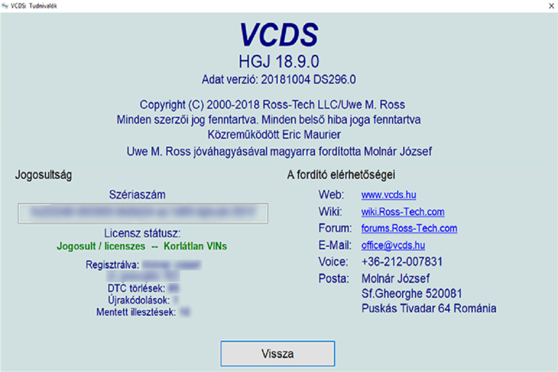 márkafüggetlen diagnosztikai szoftver vw-audi-seat-skoda gépjárművekhez